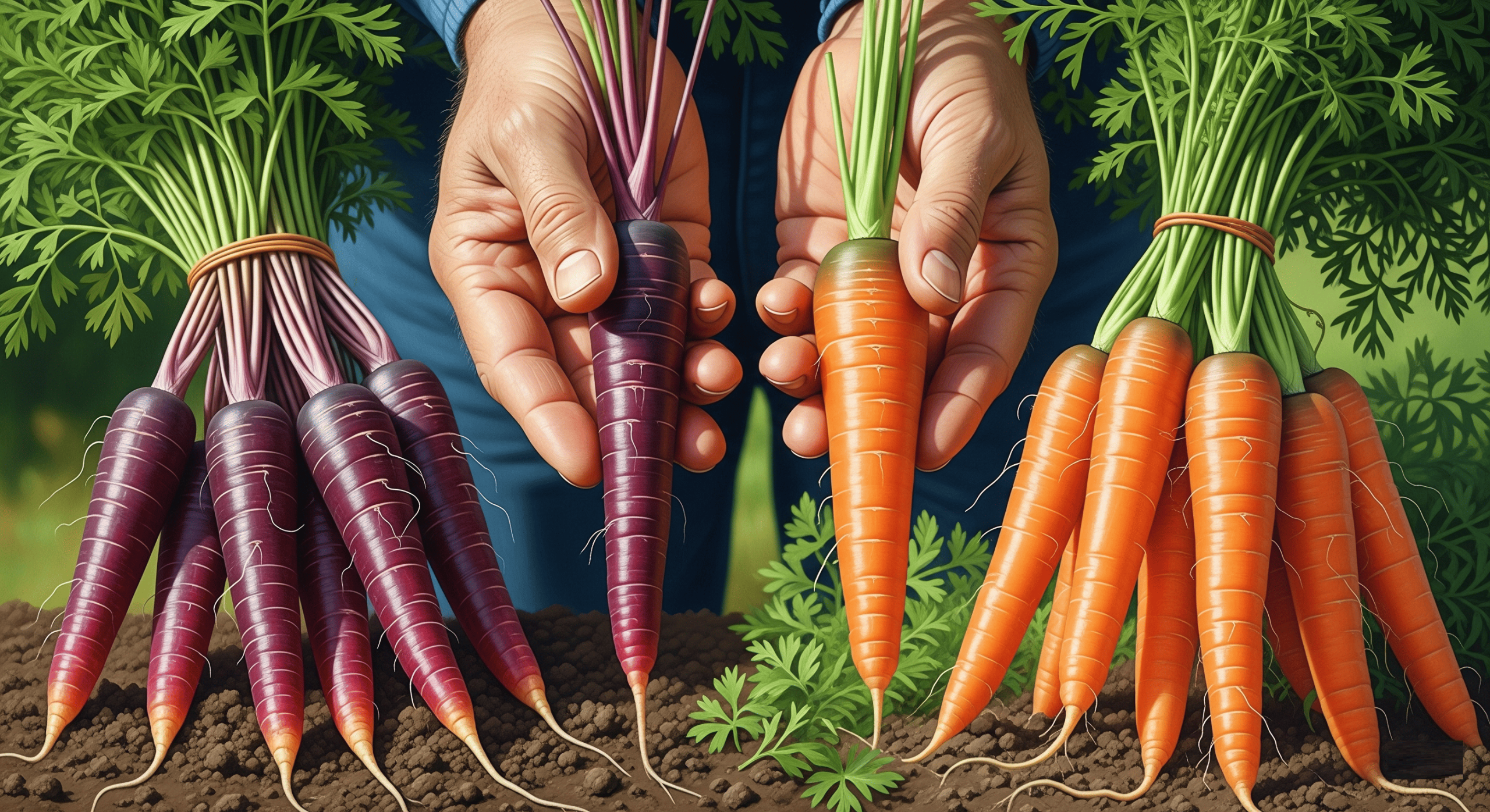 ¿Sabías que las Zanahorias Originalmente eran Moradas? La Historia de su Cambio de Color.